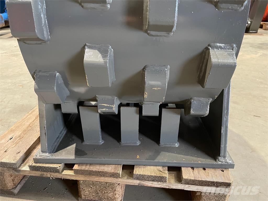  470 mm Kompaktorhjul Gumeni valjci na točkovima