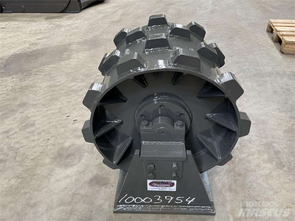  470 mm kompaktorhjul Gumeni valjci na točkovima