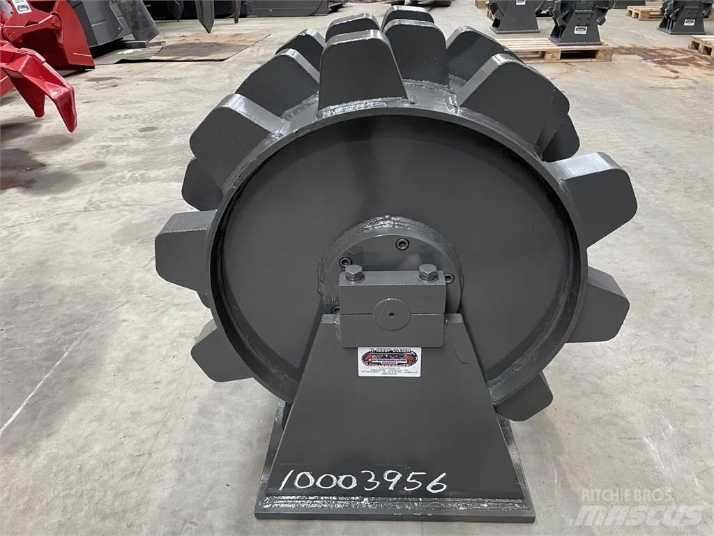  570 mm kompaktorhjul Gumeni valjci na točkovima