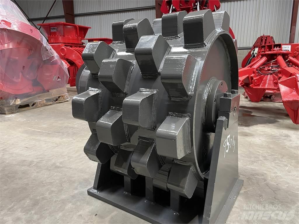  570 mm kompaktorhjul Gumeni valjci na točkovima