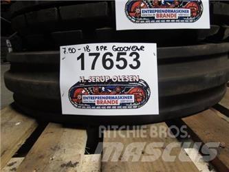  7.50-18 Goodyear dæk - 1 stk. Gume, točkovi i felne