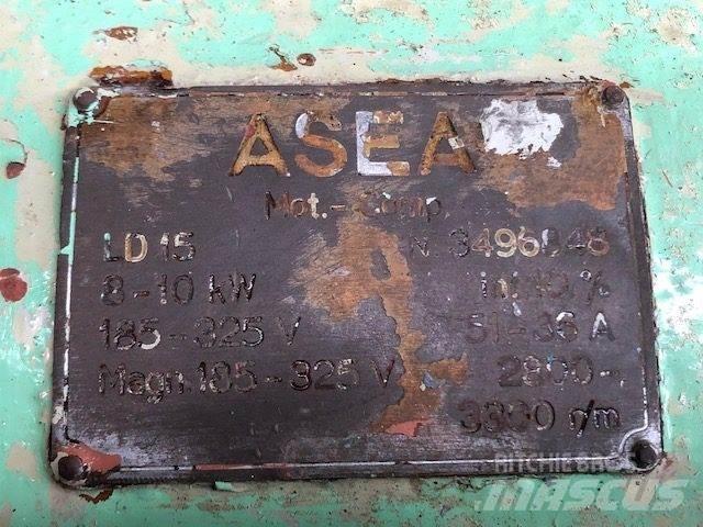  8/10 kW Asea LD15 E-Motor Motori za građevinarstvo