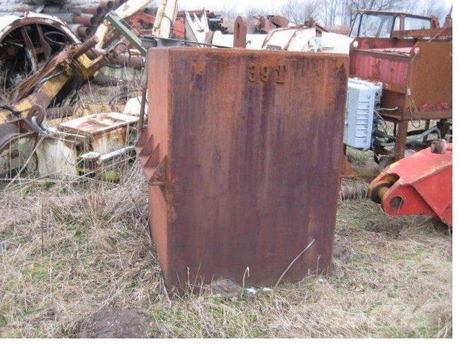  Ballastvægt 1 stk. - 3900 kg Delovi i oprema za kran