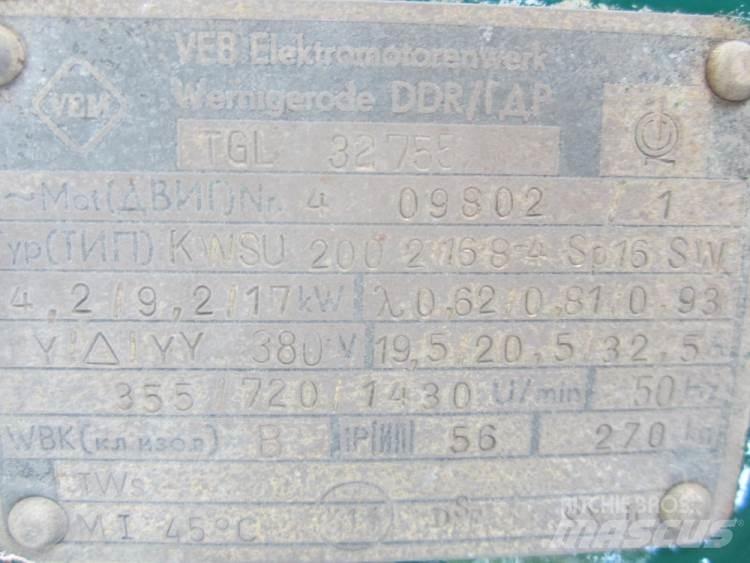  Capstan spil VEB TGL 32755 Utovorne dizalice, vitla i liftovi za materijal