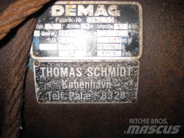 Demag spil 3 ton Utovorne dizalice, vitla i liftovi za materijal