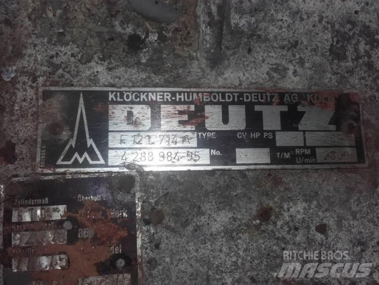 Deutz F12L 714A motor Motori za građevinarstvo