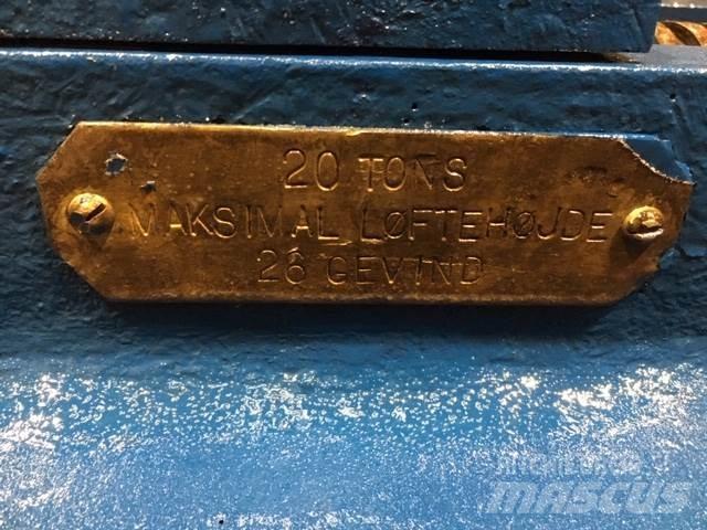  Donkraft, 20 ton mekanisk Ostale komponente za građevinarstvo