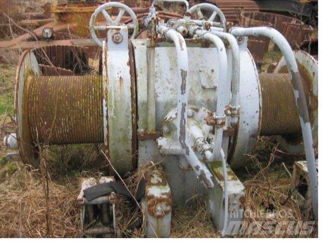  Double drum hydr. winch Utovorne dizalice, vitla i liftovi za materijal