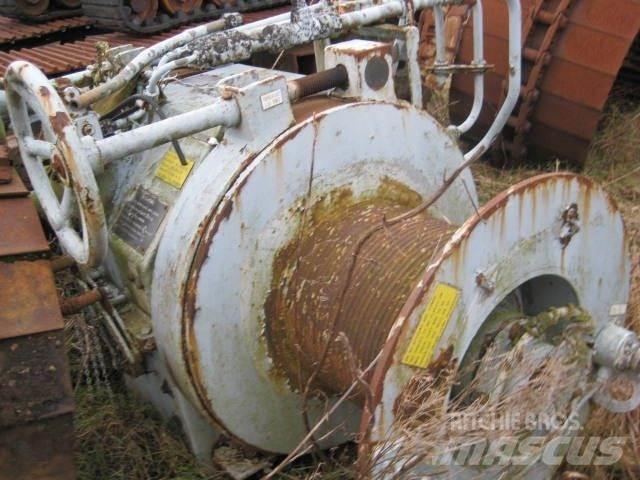  Double drum hydr. winch Utovorne dizalice, vitla i liftovi za materijal