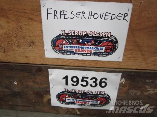  Fræsehoveder, diverse Ostale komponente za građevinarstvo