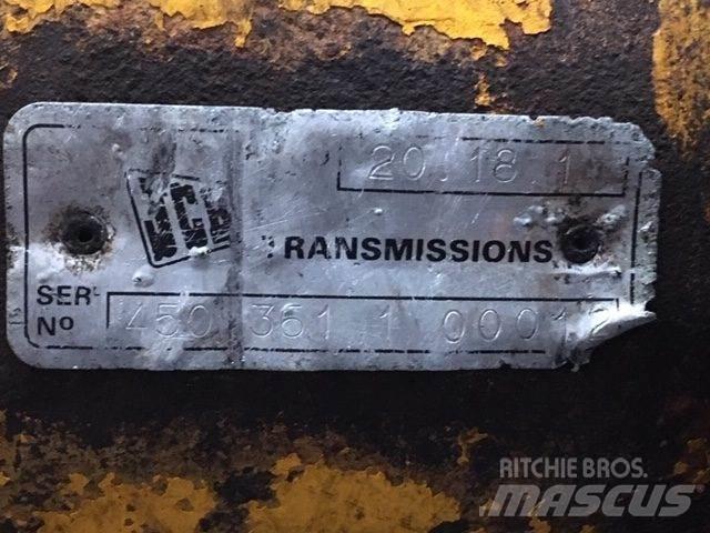  Frontaksel ex. JCB 414S Osovine