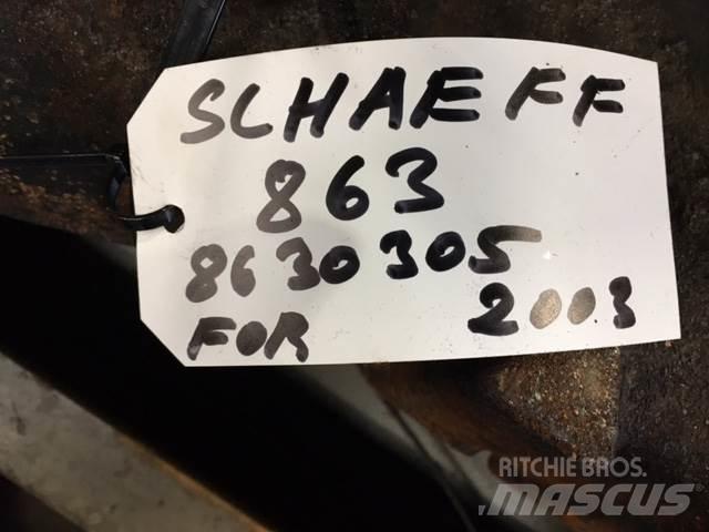  Frontaksel ex. Schaeff 863 Osovine
