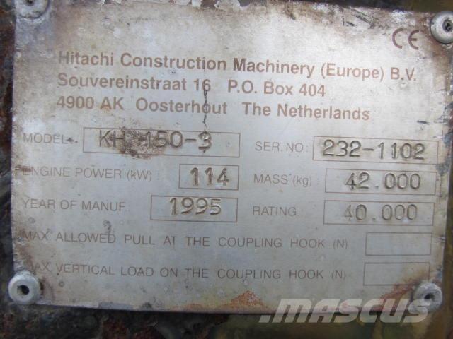 Hitachi KH150-3 til ophug Bageri guseničari