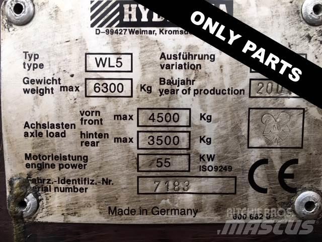 Hydrema WL550B til ophug Utovarivači na točkove