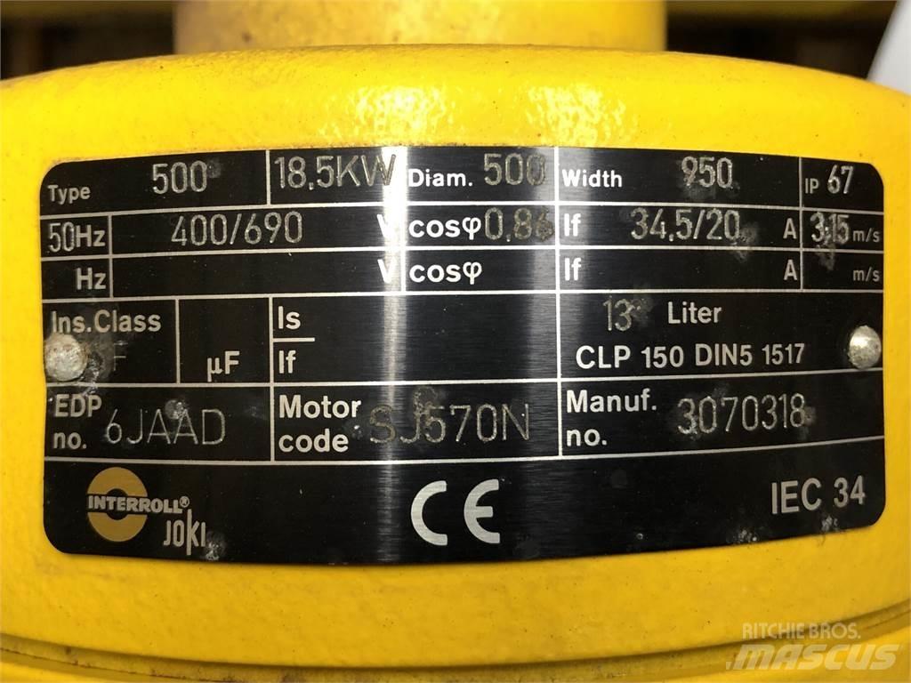 Joki Tromlemotor Type 500 Transportne trake