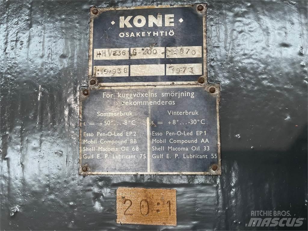 Kone Type HHV236 gear - 20:1 Menjači