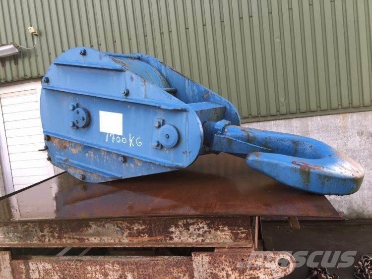  Krankrog - 3 wirehjul Delovi i oprema za kran