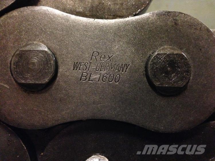  Løftekæde - 2 x 7,75 meter Delovi i oprema za kran