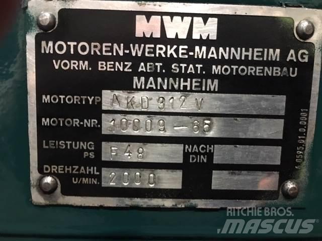 MWM KAD 312V motor Motori za građevinarstvo