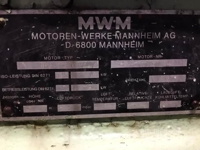 MWM type RHS518A motor Motori za građevinarstvo