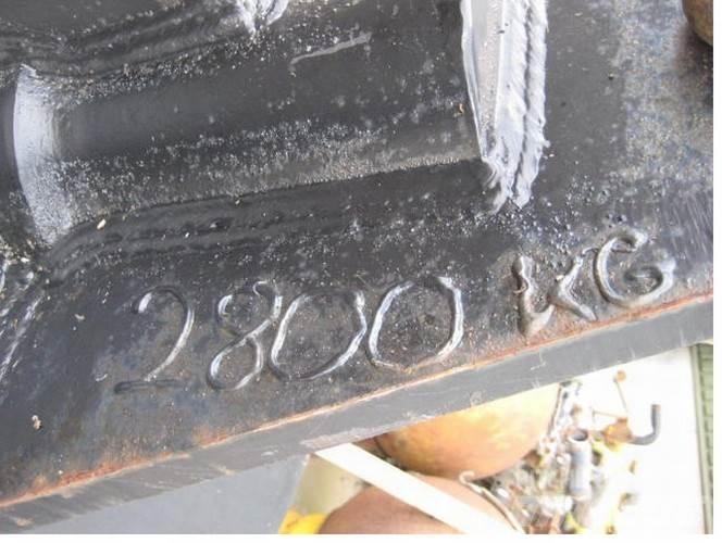  Nedbrydningskugle 2800 kg Drobilice za građevinarstvo