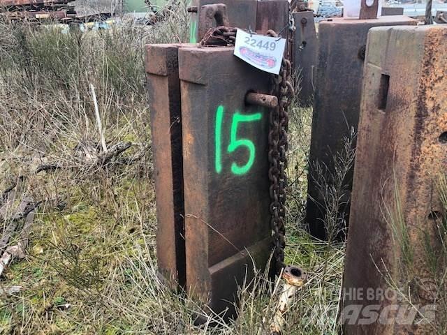  Rammeslag ca. 2000 kg Ostale komponente za građevinarstvo
