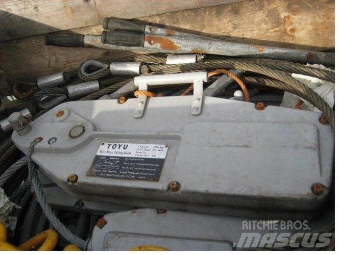  Rope pulling hoist - 3 stk. Utovorne dizalice, vitla i liftovi za materijal