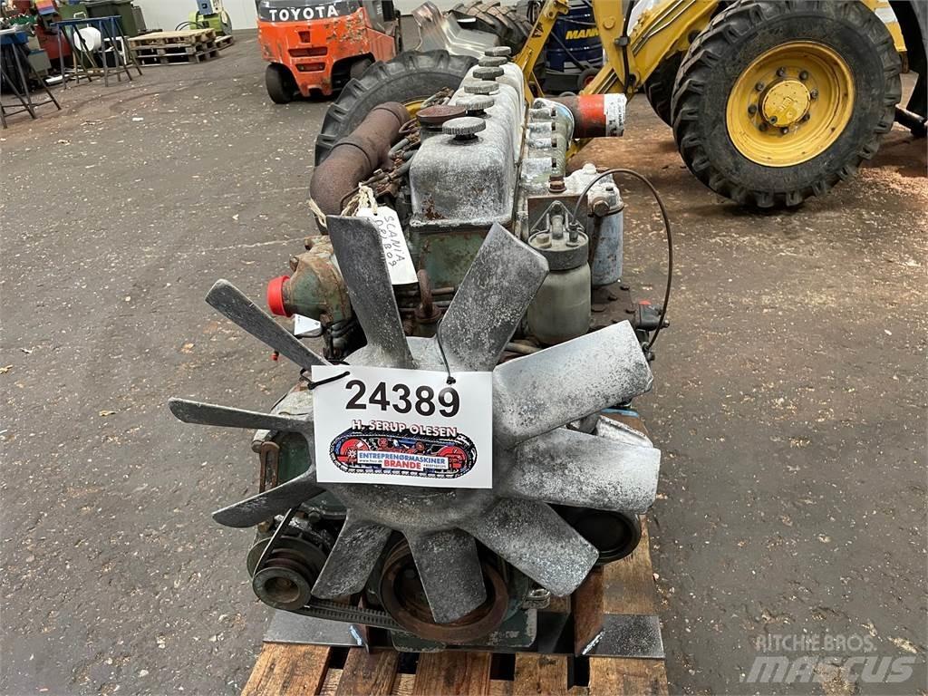 Scania D8L B09 motor. Motori za građevinarstvo