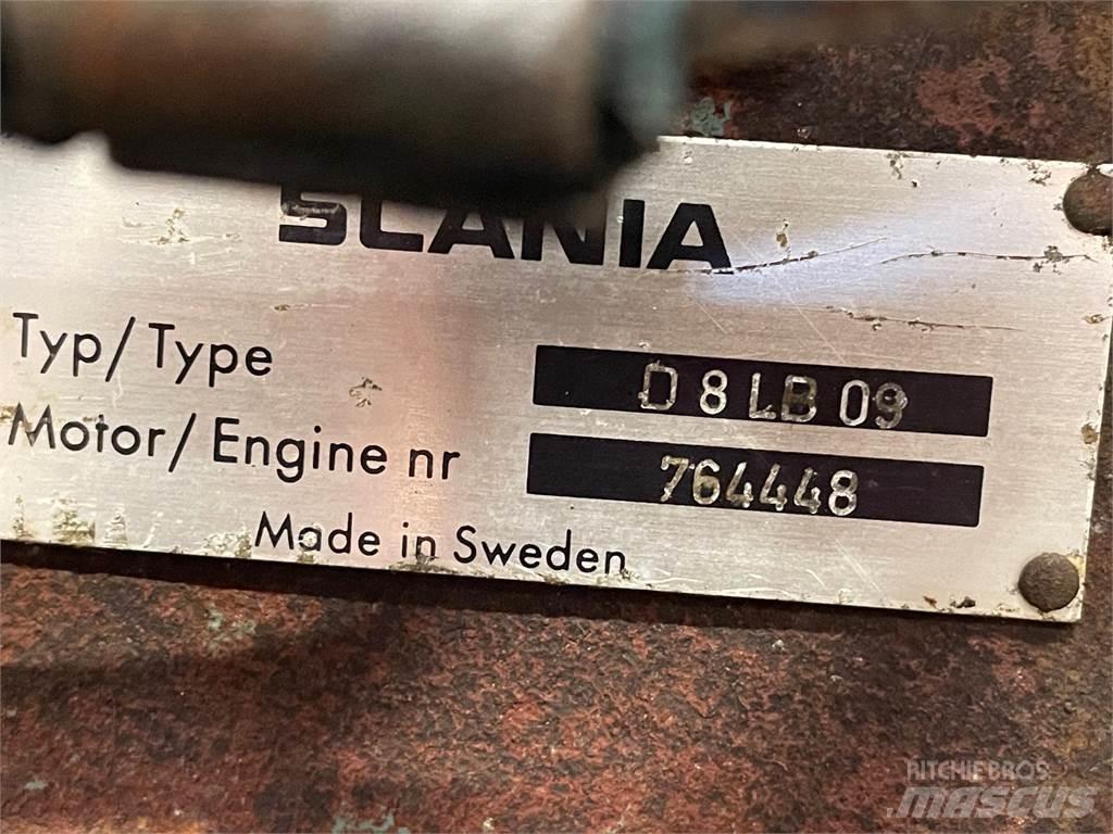 Scania D8L B09 motor. Motori za građevinarstvo