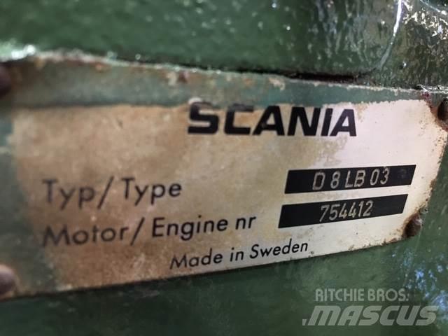 Scania D8LB03 motor Motori za građevinarstvo