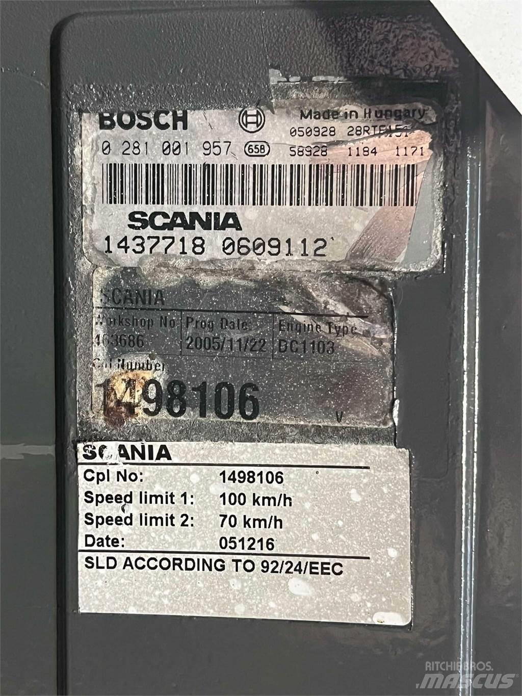 Scania DC11 03 B02 motor Motori za građevinarstvo