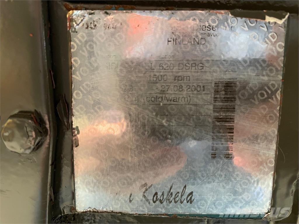 Sisu L620DSRG marinemotor Motori za građevinarstvo