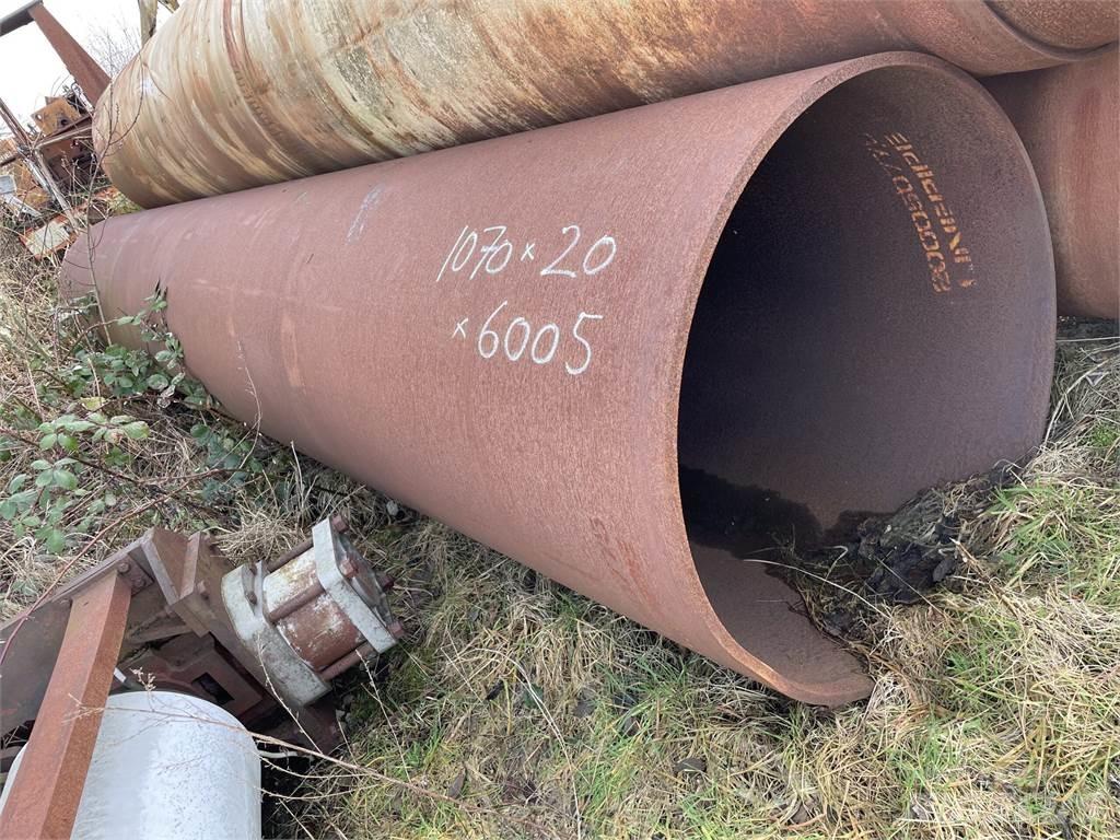  Stålrør ø1070x20x6005 mm Oprema za cevovod