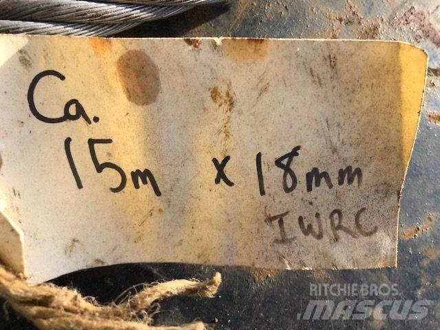  Stålwire Ø18 mm Delovi i oprema za kran