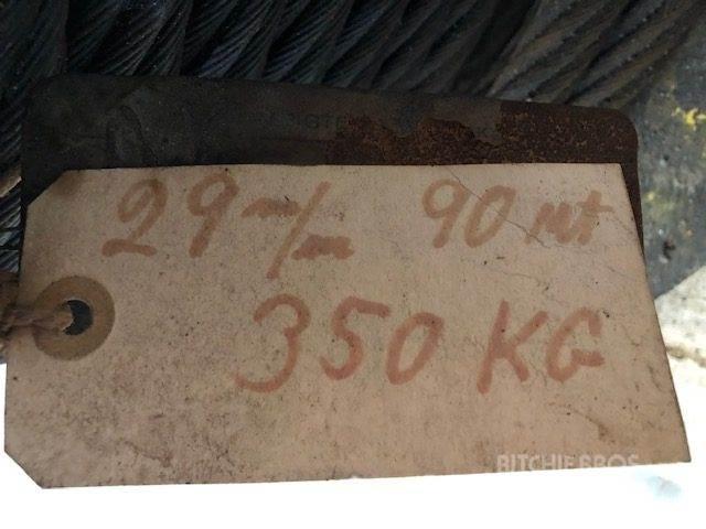  Stålwire Ø29 mm Delovi i oprema za kran