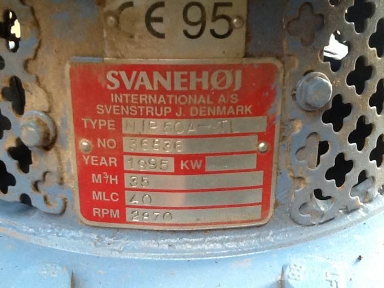 Svanehøj NP 50A-TL pumpe Pumpe za vodu