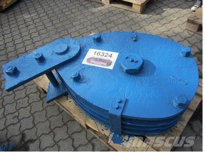  Wireblok - 3 wirehjul Delovi i oprema za kran