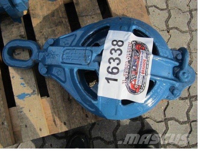  Wireblok - med svirvel - 5 ton Delovi i oprema za kran