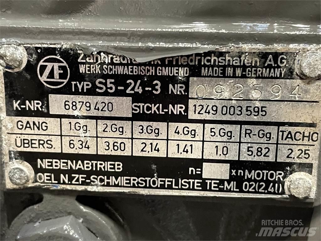ZF gearkasse type S5-24-3 Transmisija