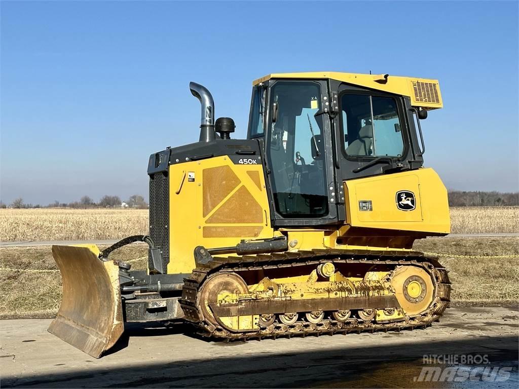 John Deere 450K Buldožeri guseničari
