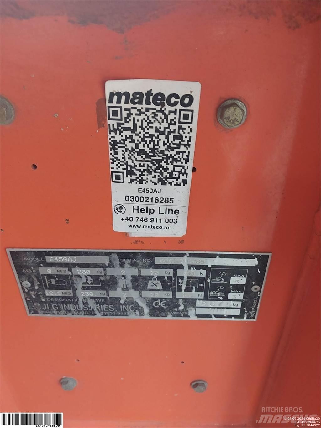 JLG E450AJ Zglobne podizne platforme