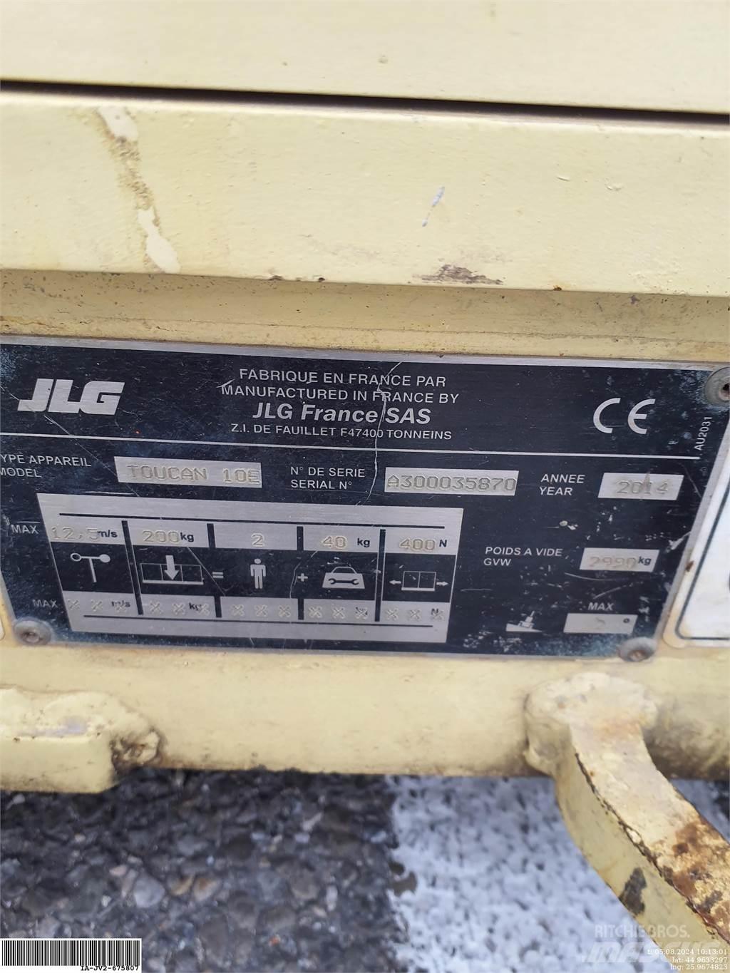 JLG Toucan 10E Jarbolne penjajuće platforme