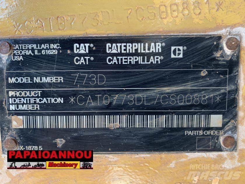 CAT 773D Ostalo za građevinarstvo