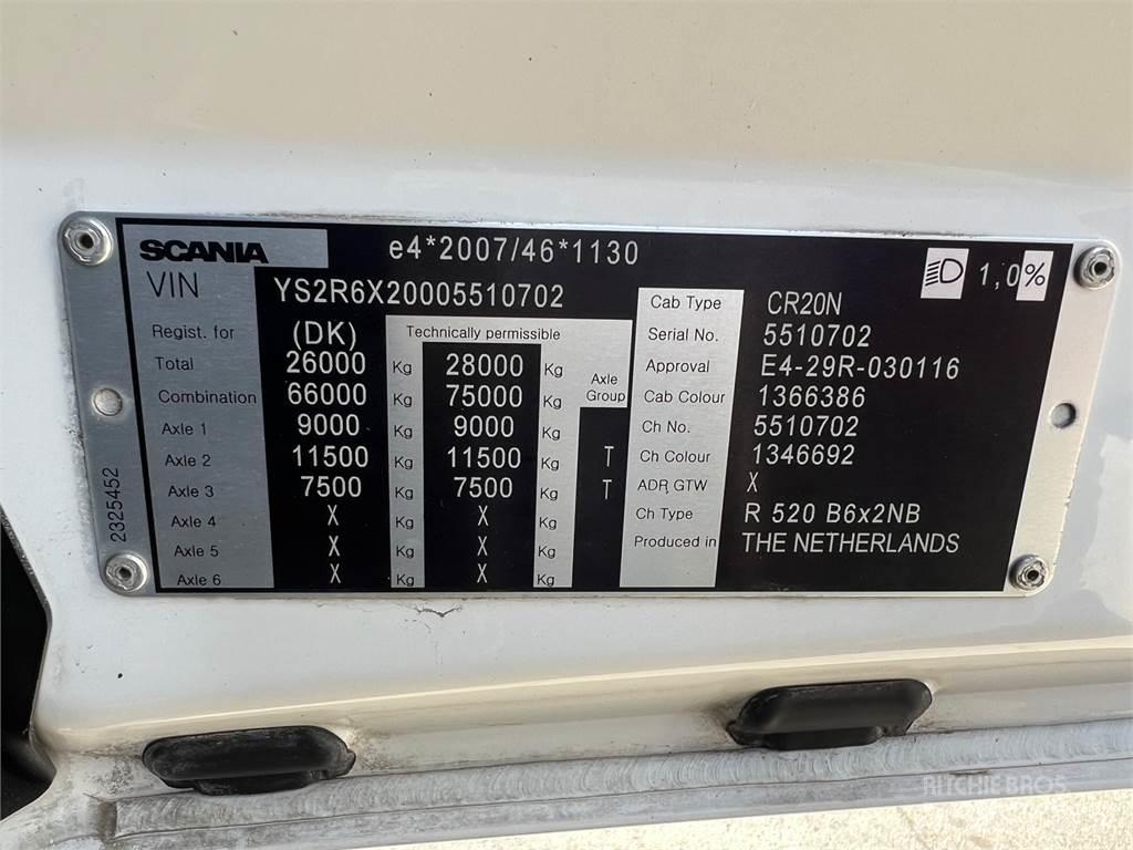 Scania R520 hejs Kamioni za podizanje kablova