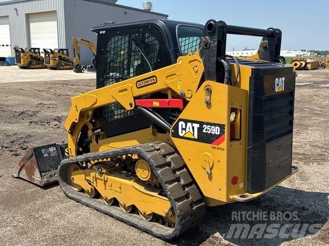 CAT 259D Skid steer mini utovarivači