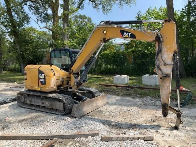 CAT 308E2 CR Bageri guseničari