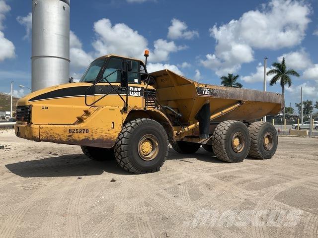CAT 735 Zglobni damperi