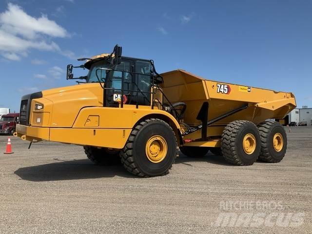 CAT 745 Zglobni damperi