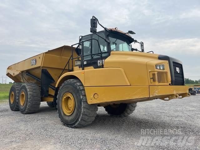 CAT 745 Zglobni damperi
