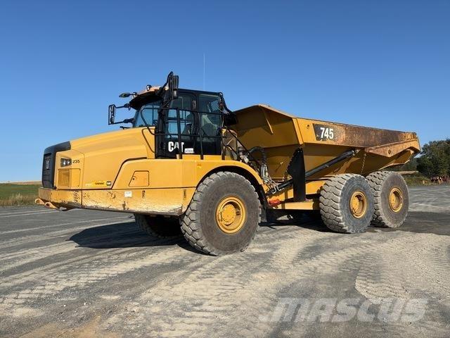 CAT 745 Zglobni damperi
